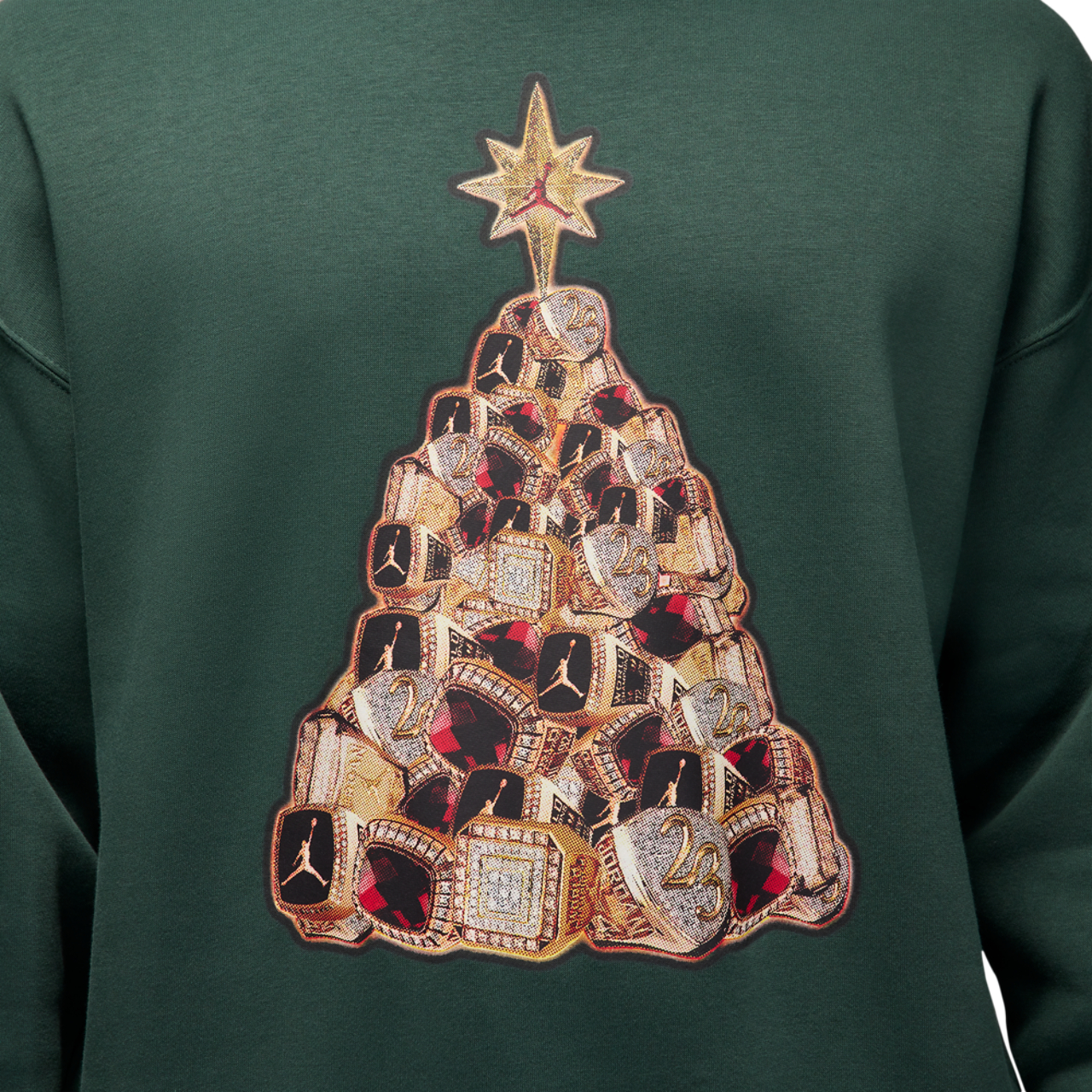 Jordan Brooklyn Holiday Fleece Crew Image 3 of 4. Tap to open photo gallery.