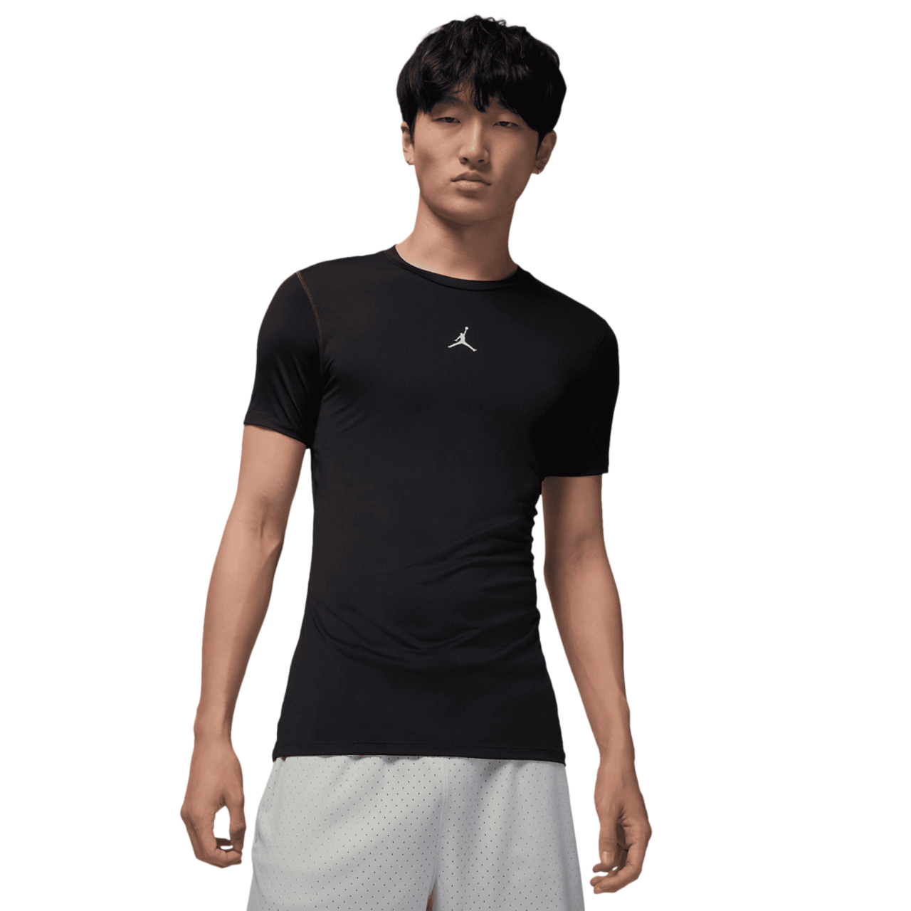 Jordan Dri-FIT Sport Short Sleeve Base Layer Top Image 1 of 4. Tap to open photo gallery.