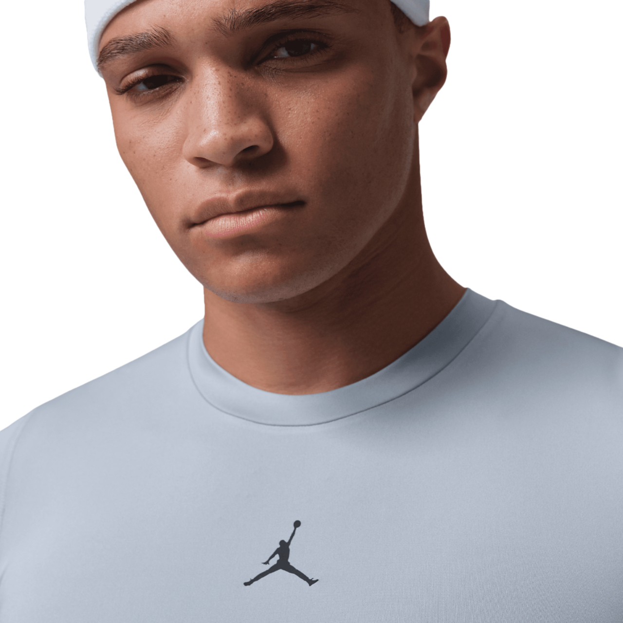 Jordan Dri-FIT Sport Short Sleeve Base Layer Top Image 3 of 4. Tap to open photo gallery.