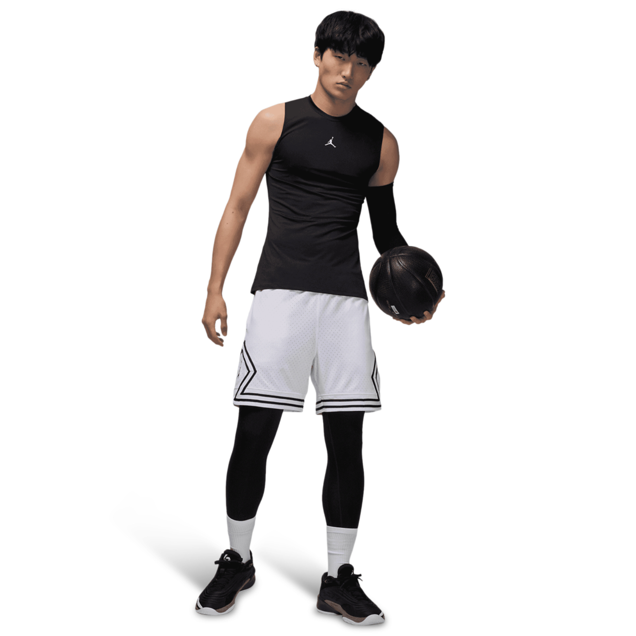Jordan Dri-FIT Sport Sleeveless Base Layer Tank  Image 4 of 4. Tap to open photo gallery.