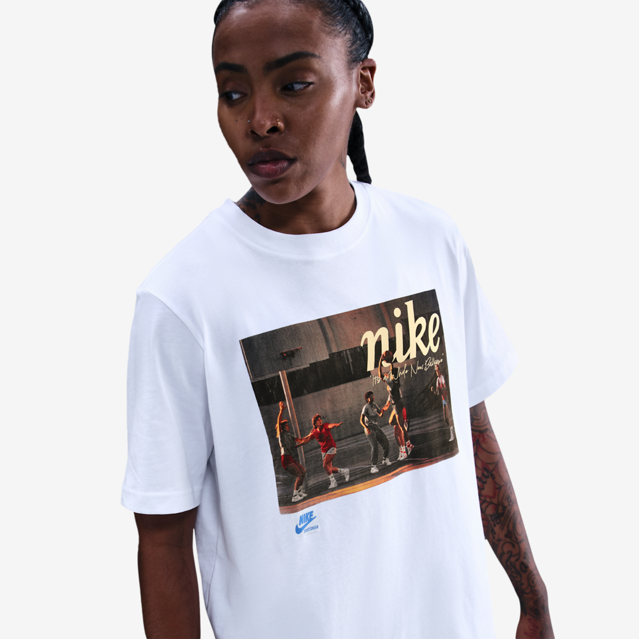 Nike BB Photo T-Shirt Image 1 of 4. Tap to open photo gallery.