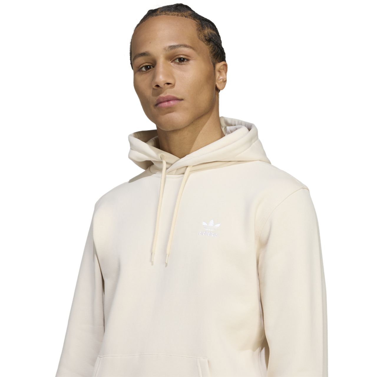 adidas Originals Trefoil Essentials Lifestyle Hoodie Image 3 of 5. Tap to open photo gallery.