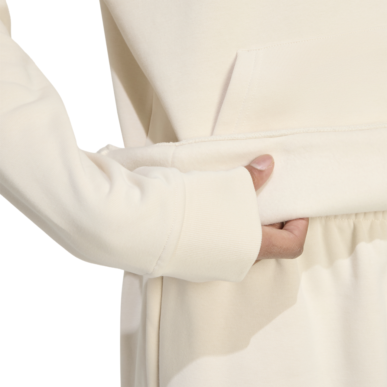 adidas Originals Trefoil Essentials Lifestyle Hoodie Image 4 of 5. Tap to open photo gallery.