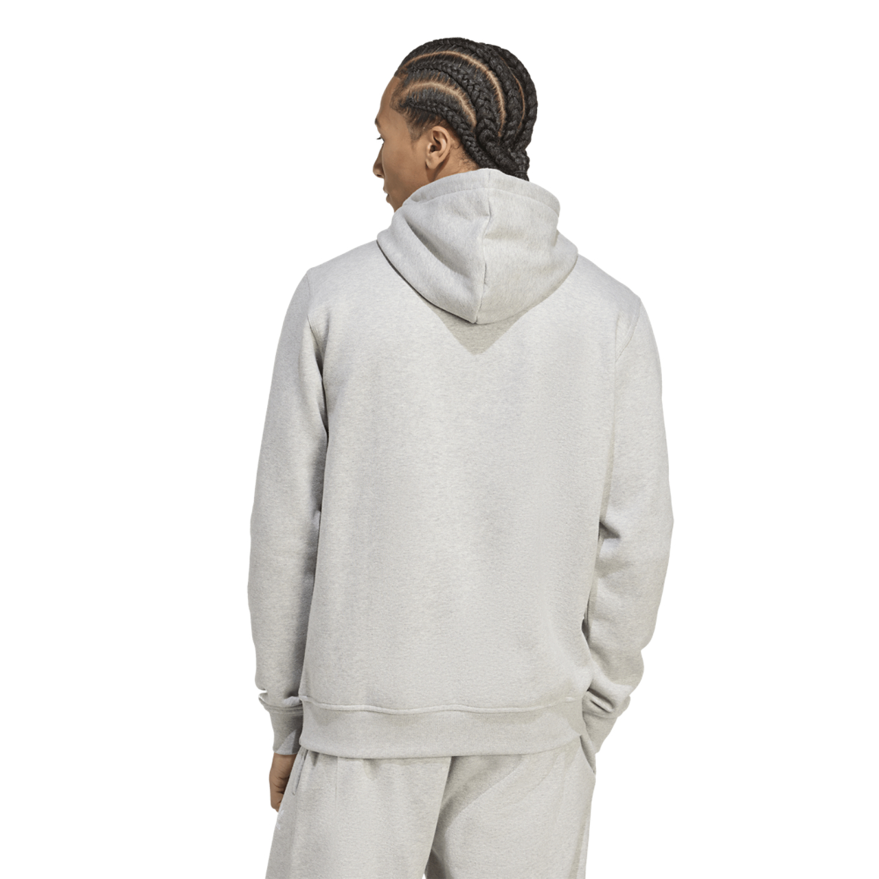 adidas Originals Trefoil Essentials Lifestyle Hoodie Image 2 of 5. Tap to open photo gallery.