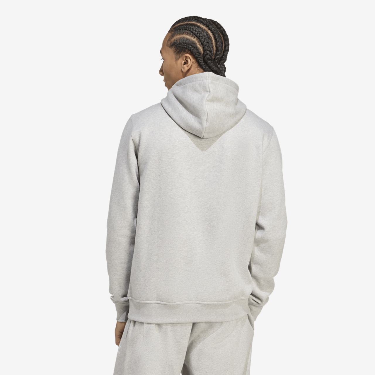 adidas Originals Trefoil Essentials Lifestyle Hoodie Image 2 of 5. Tap to open photo gallery.