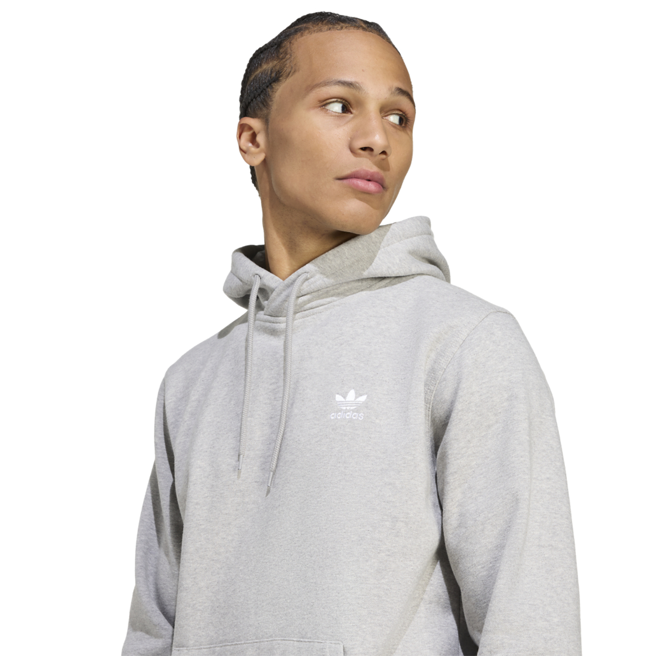 adidas Originals Trefoil Essentials Lifestyle Hoodie Image 3 of 5. Tap to open photo gallery.