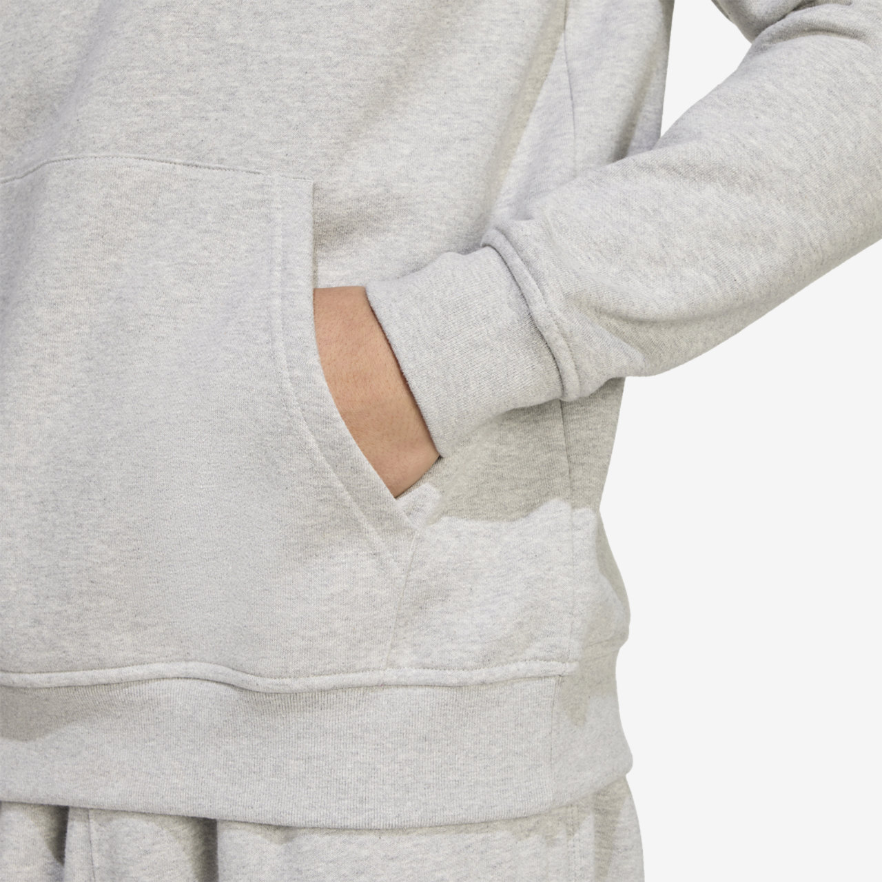 adidas Originals Trefoil Essentials Lifestyle Hoodie Image 4 of 5. Tap to open photo gallery.