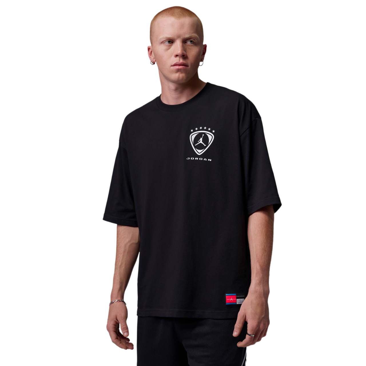 Jordan Brooklyn Oversized Graphic Short Sleeve Crew Image 1 of 4. Tap to open photo gallery.