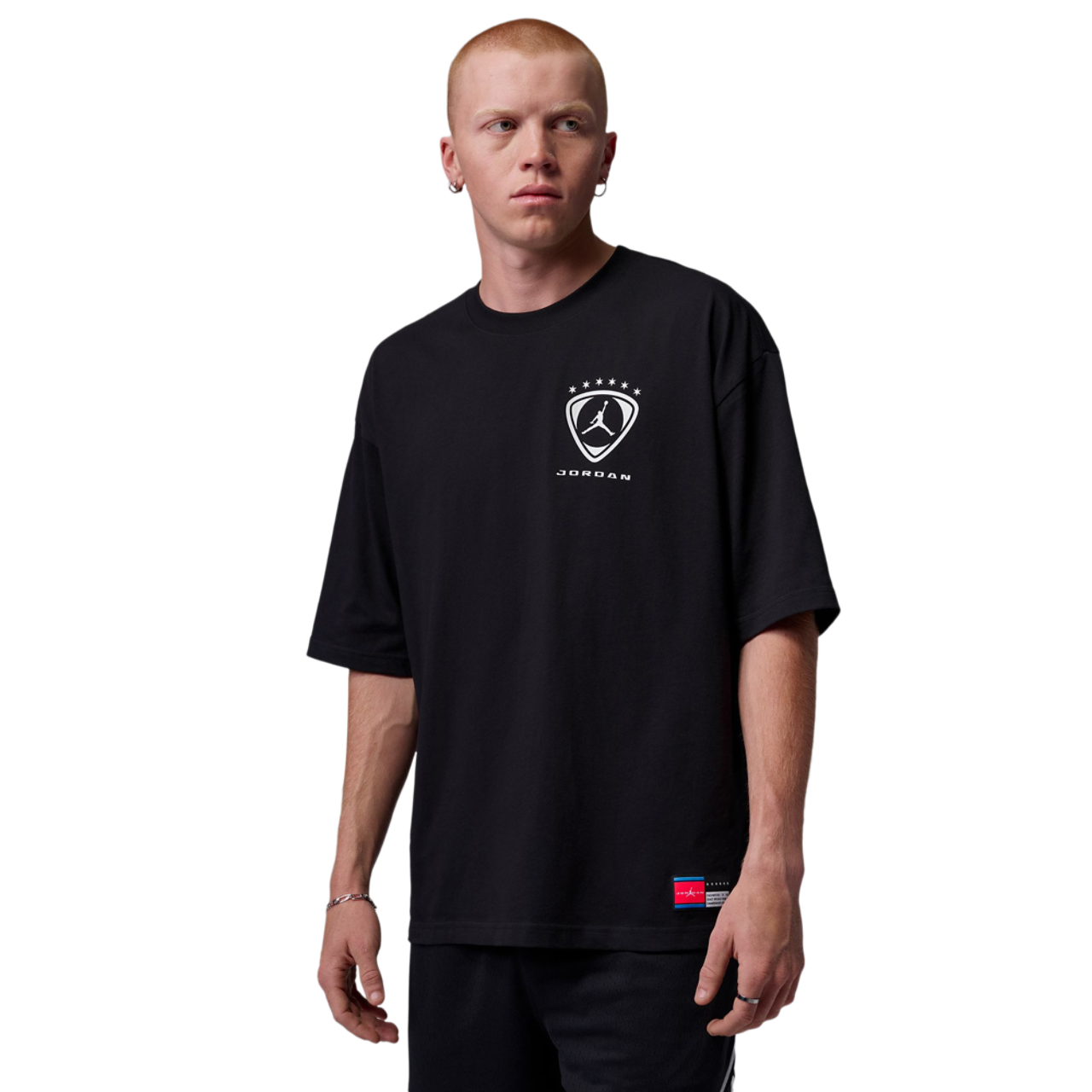 Jordan Brooklyn Oversized Graphic Short Sleeve Crew Image 1 of 4. Tap to open photo gallery.