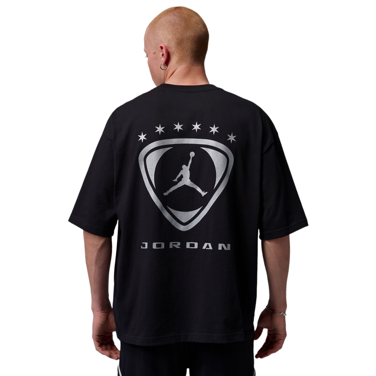 Jordan Brooklyn Oversized Graphic Short Sleeve Crew Image 2 of 4. Tap to open photo gallery.