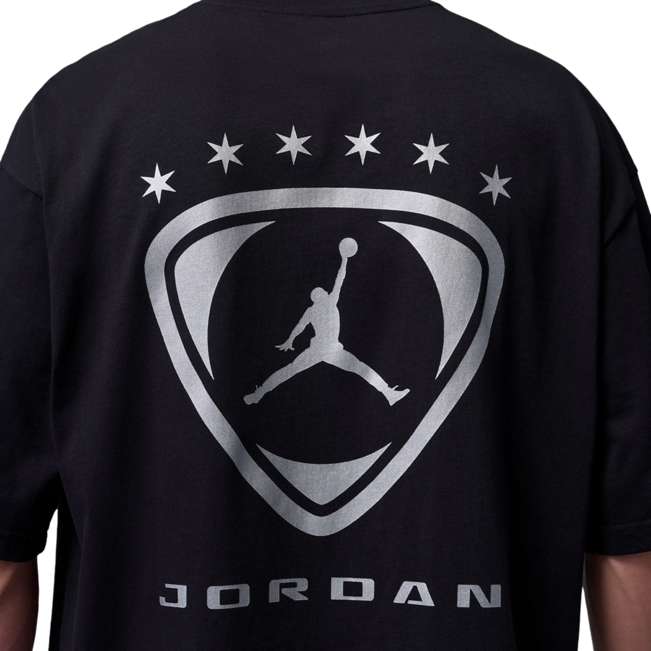 Jordan Brooklyn Oversized Graphic Short Sleeve Crew Image 3 of 4. Tap to open photo gallery.