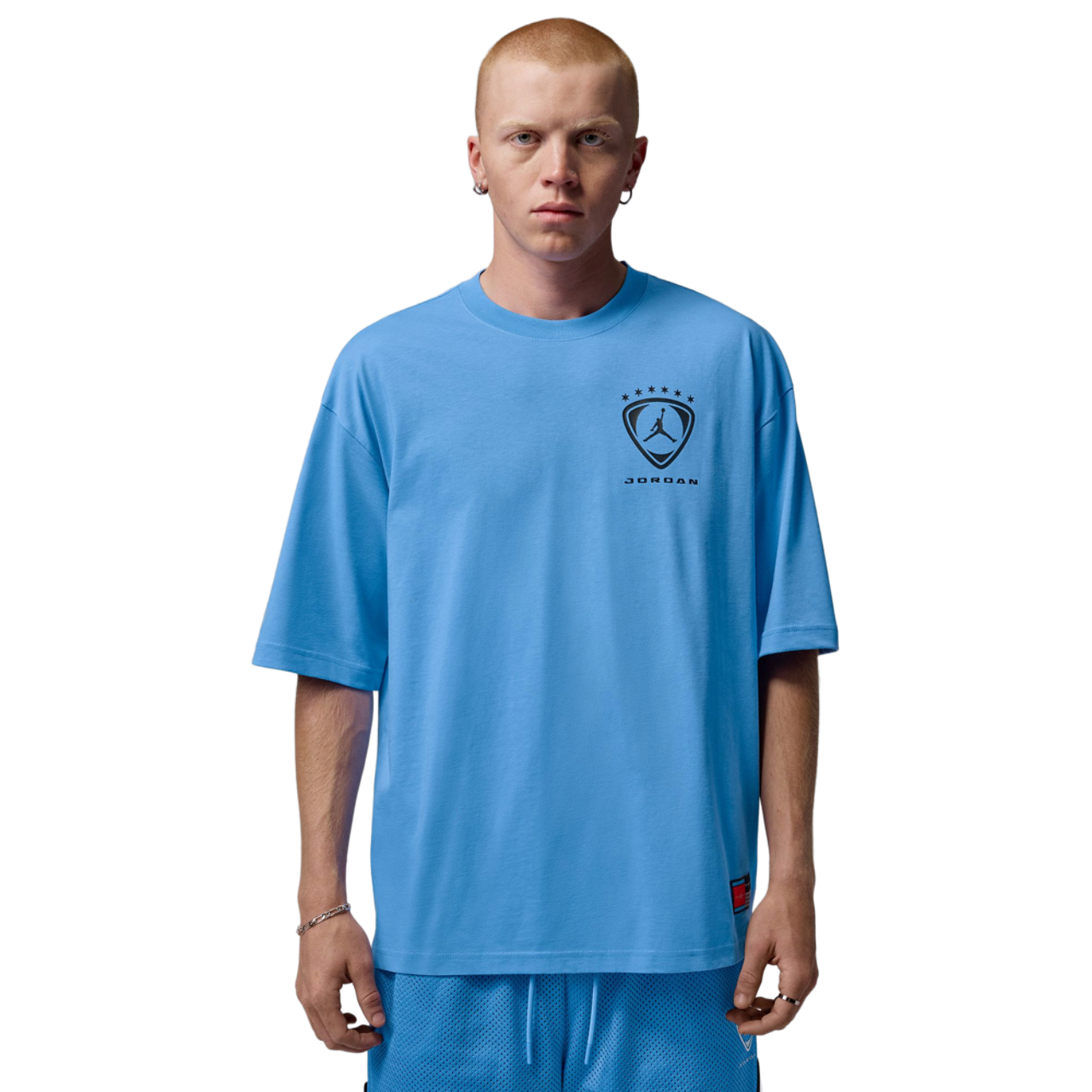 Jordan Brooklyn Oversized Graphic Short Sleeve Crew Image 1 of 4. Tap to open photo gallery.