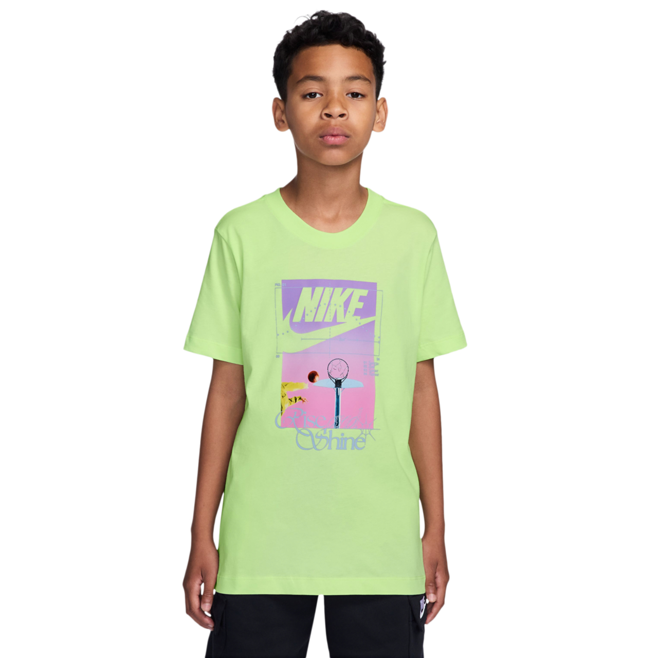 Nike NSW Rise and Shine T-Shirt Image 1 of 3. Tap to open photo gallery.