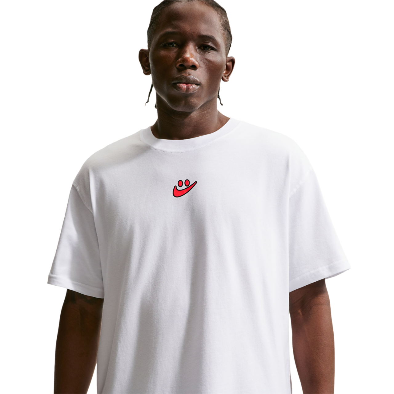 Nike NSW M90 Short Sleeve Swoosh World T-shirt Image 1 of 2. Tap to open photo gallery.