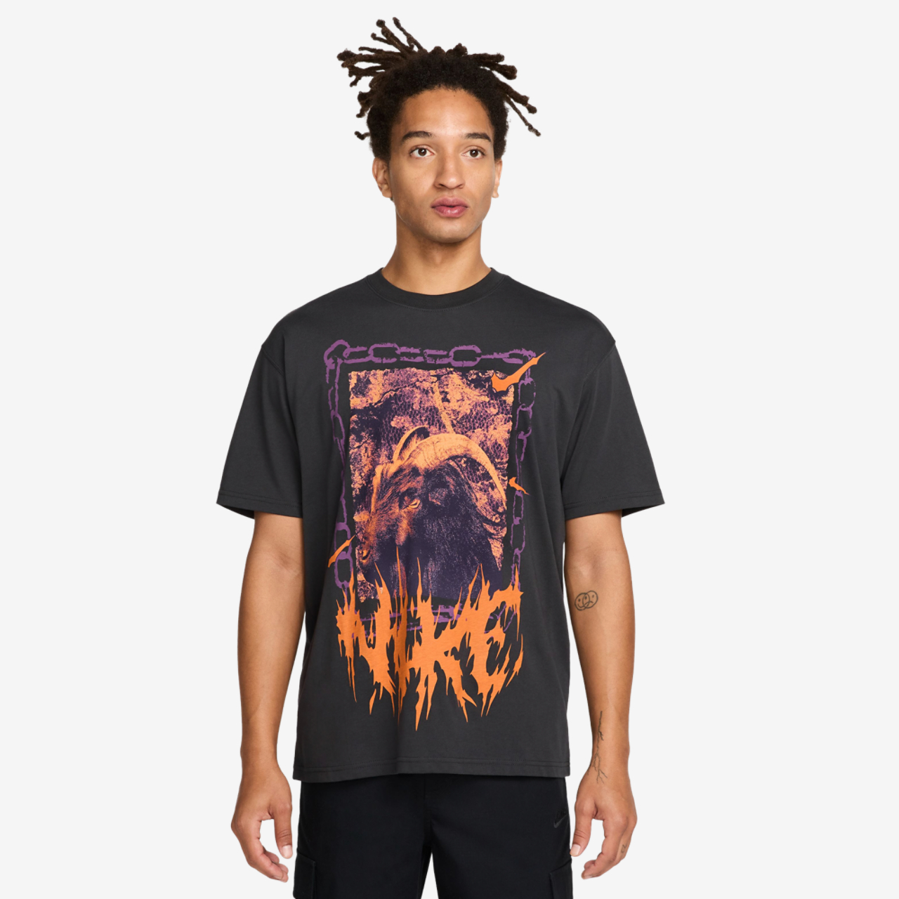 Nike M90 OC Loose T-Shirt Image 1 of 3. Tap to open photo gallery.
