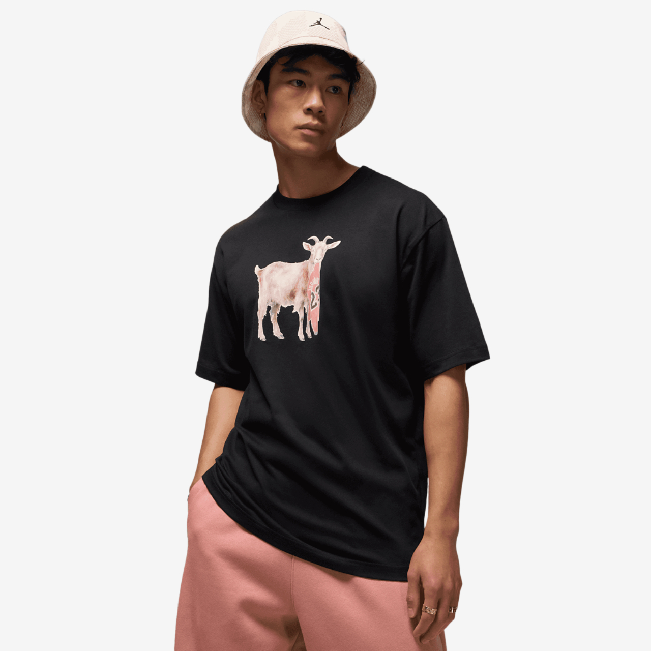 Jordan NC GOAT Short Sleeve Crew Image 1 of 6. Tap to open photo gallery.