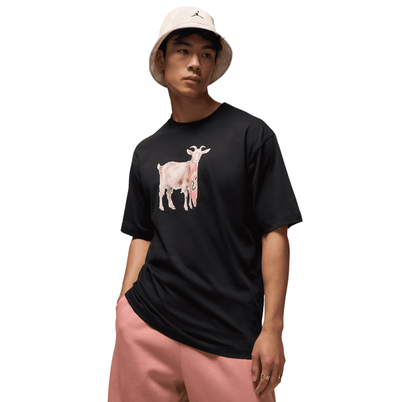 Jordan NC GOAT Short Sleeve Crew Image 1 of 6. Tap to open photo gallery.