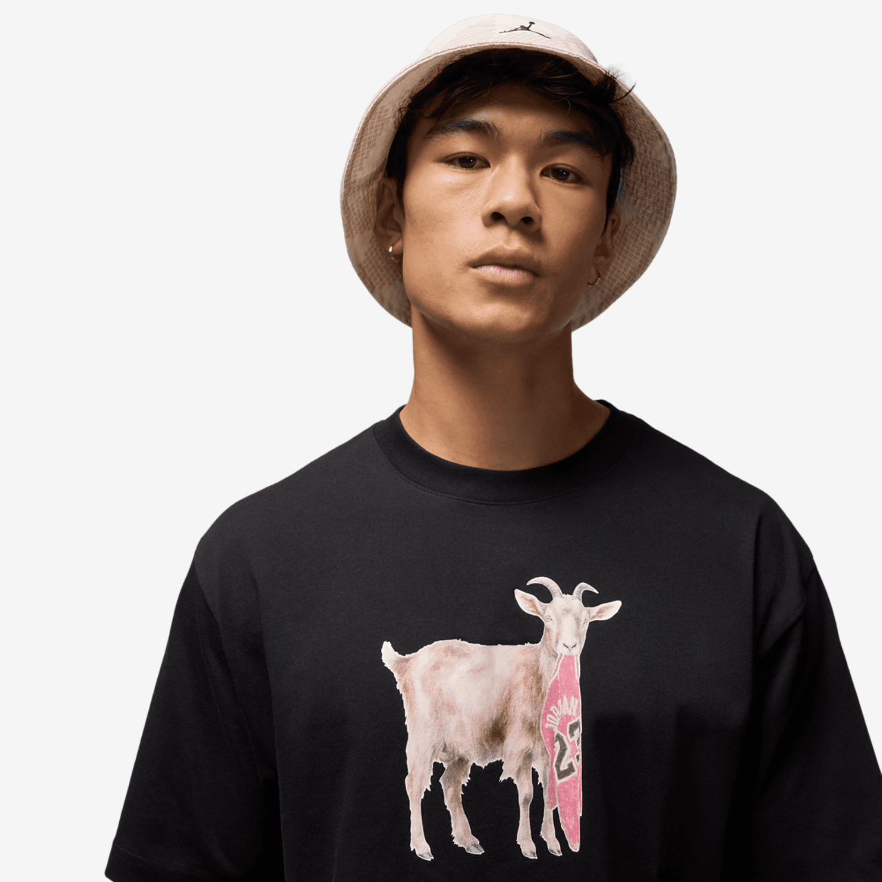 Jordan NC GOAT Short Sleeve Crew Image 3 of 6. Tap to open photo gallery.