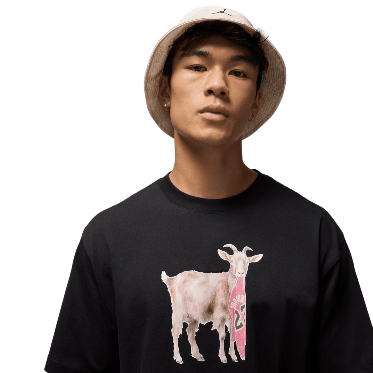 Jordan NC GOAT Short Sleeve Crew Image 3 of 6. Tap to open photo gallery.