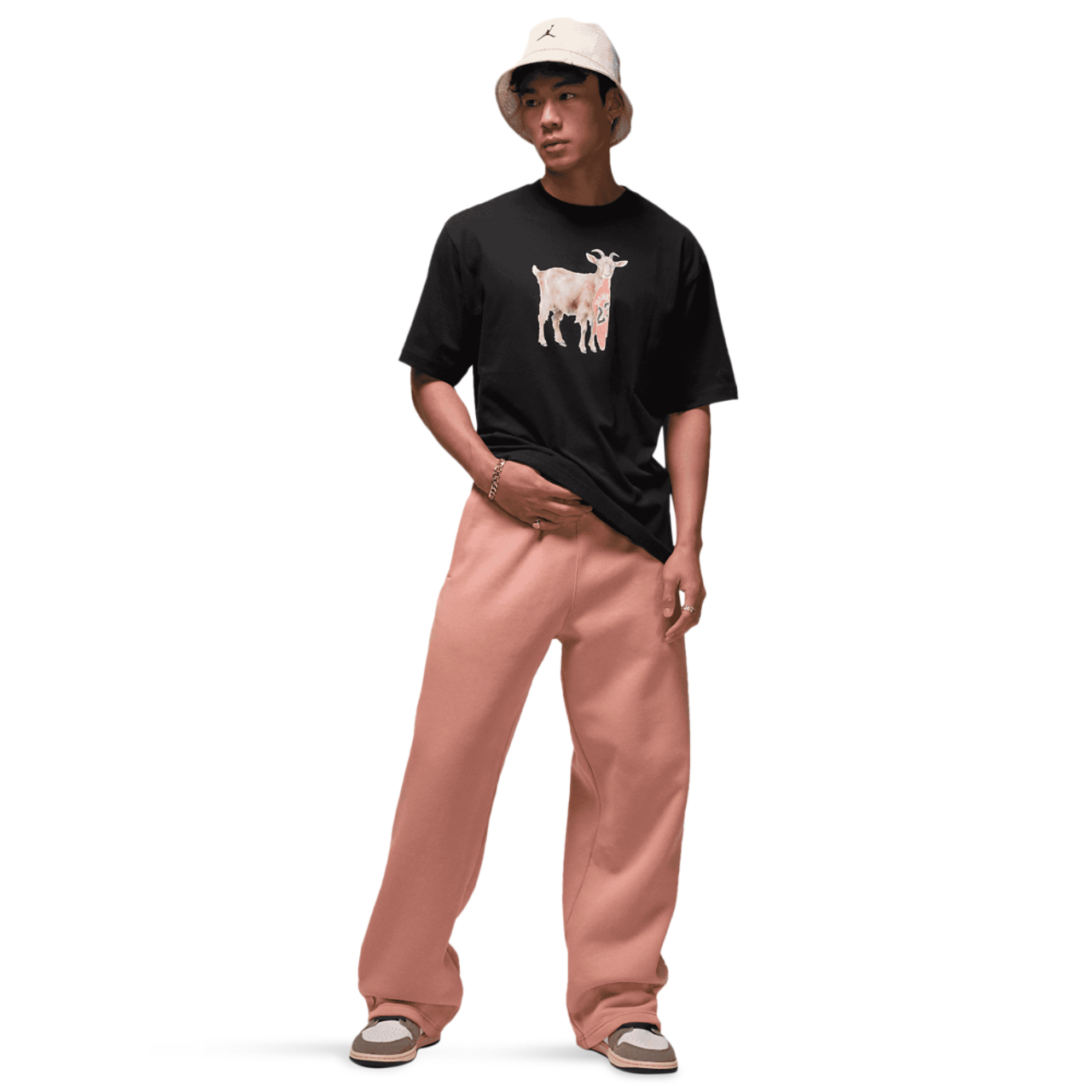 Jordan NC GOAT Short Sleeve Crew Image 6 of 6. Tap to open photo gallery.
