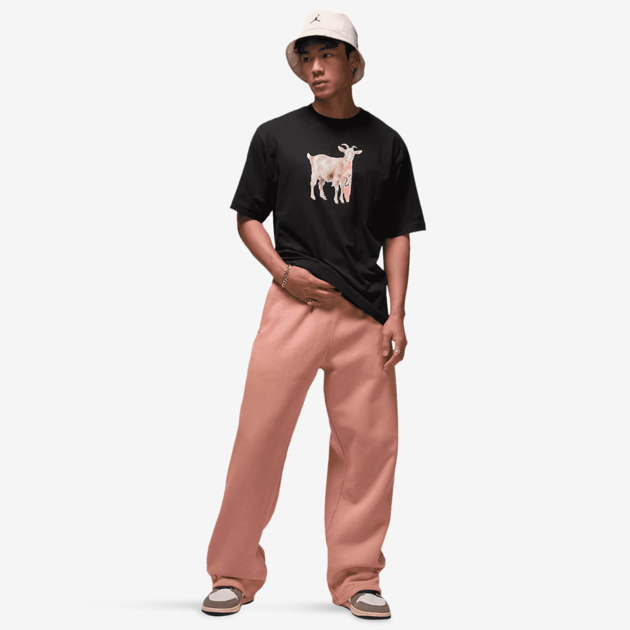 Jordan NC GOAT Short Sleeve Crew Image 6 of 6. Tap to open photo gallery.
