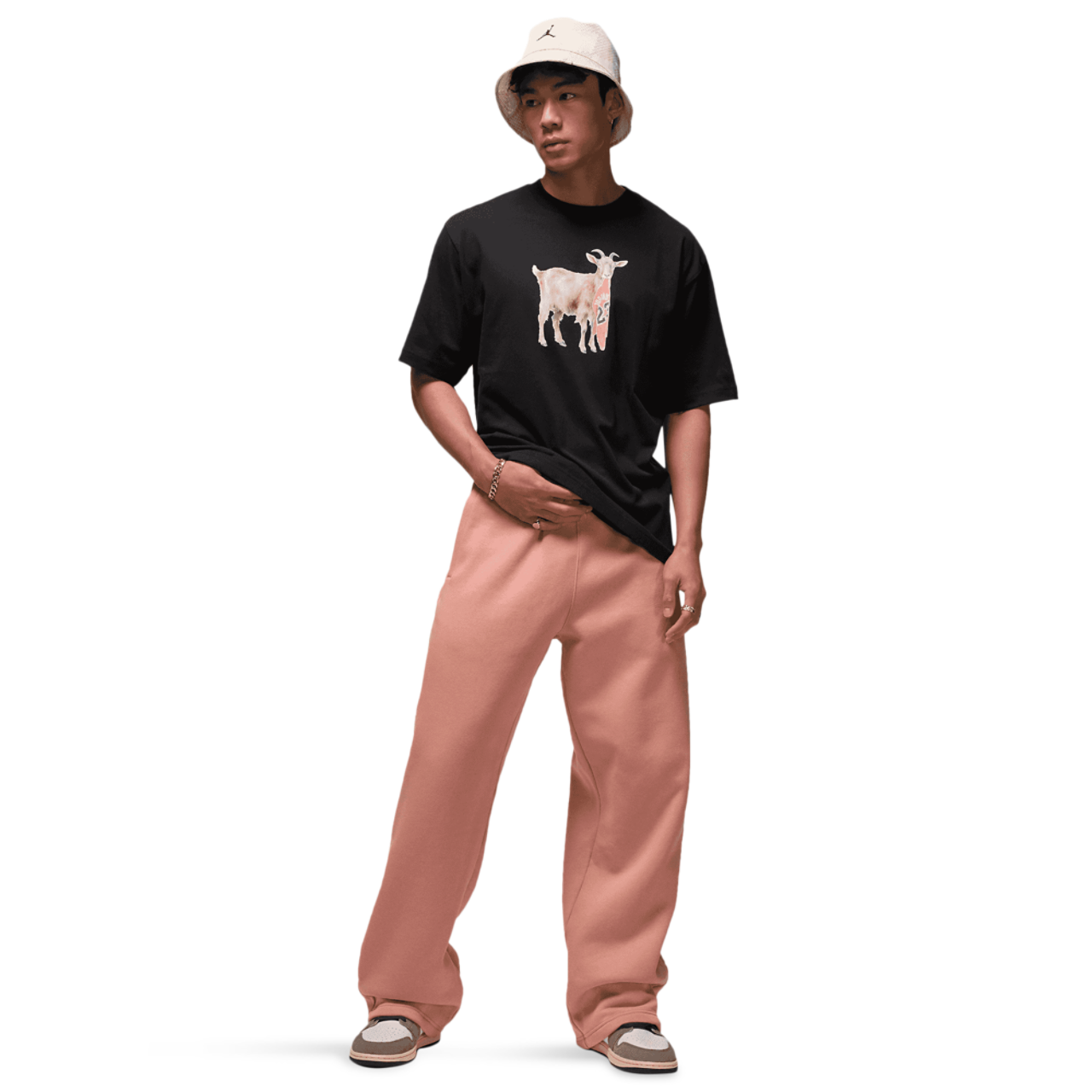 Jordan NC GOAT Short Sleeve Crew Image 6 of 6. Tap to open photo gallery.