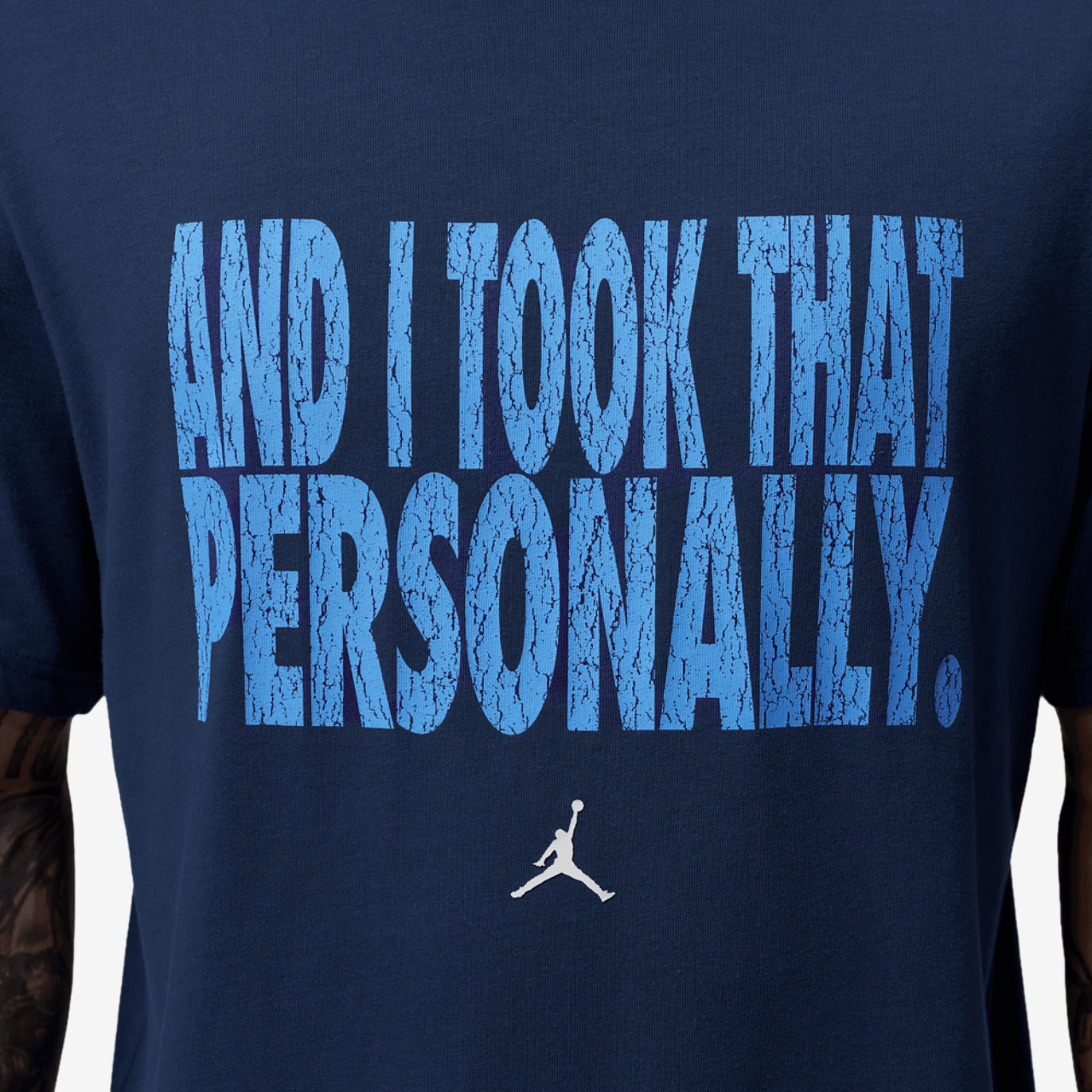 Jordan Dri-FIT Sport Graphic Short Sleeve Crew Image 4 of 5. Tap to open photo gallery.