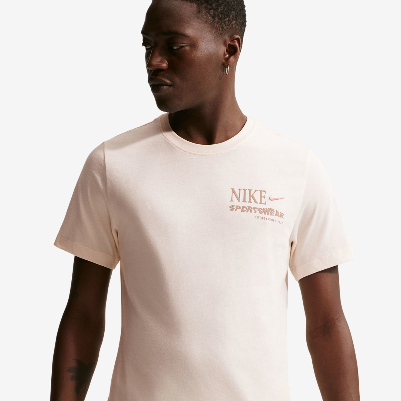 Nike Club Spring B Short Sleeve T-Shirt Image 1 of 2. Tap to open photo gallery.