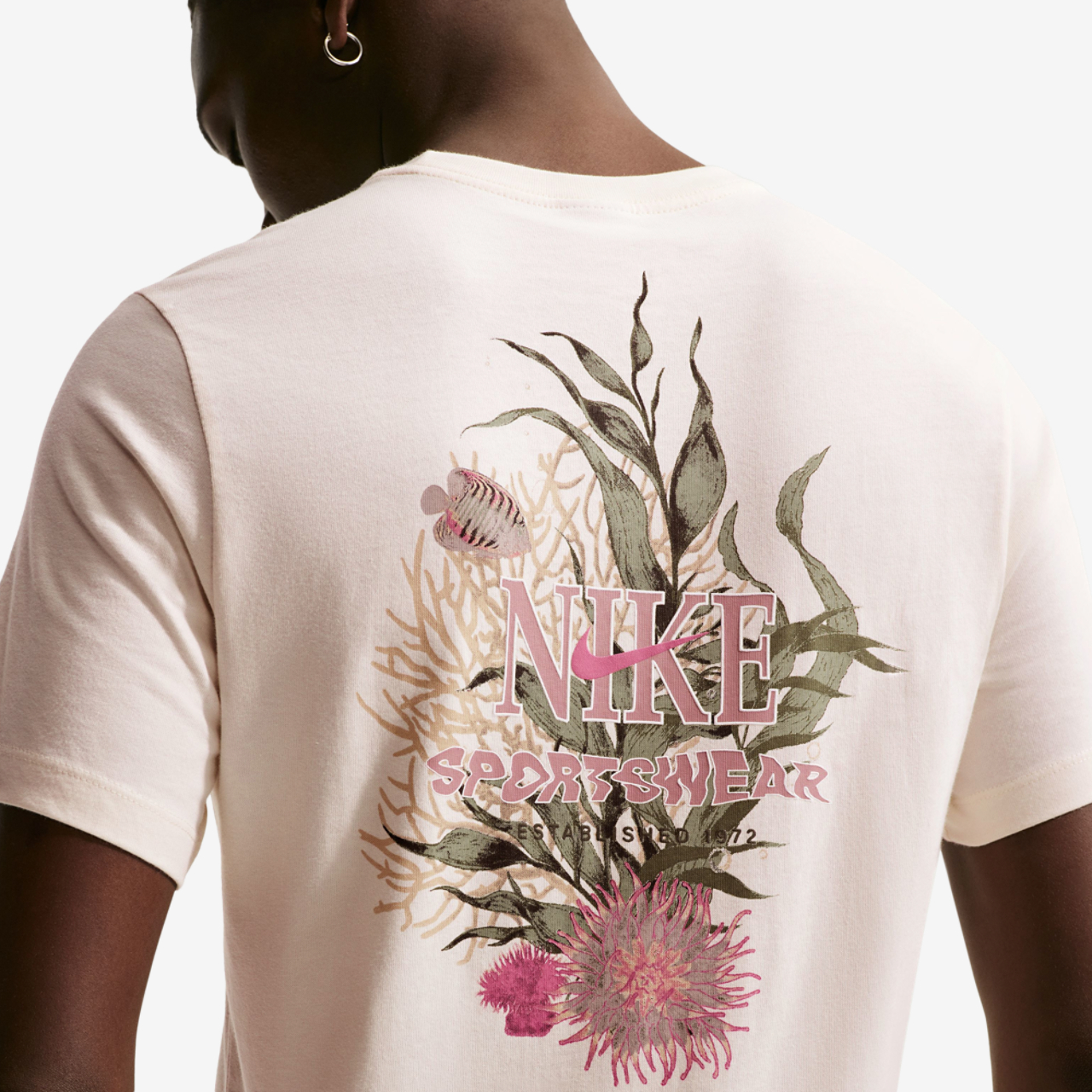 Nike Club Spring B Short Sleeve T-Shirt Image 2 of 2. Tap to open photo gallery.