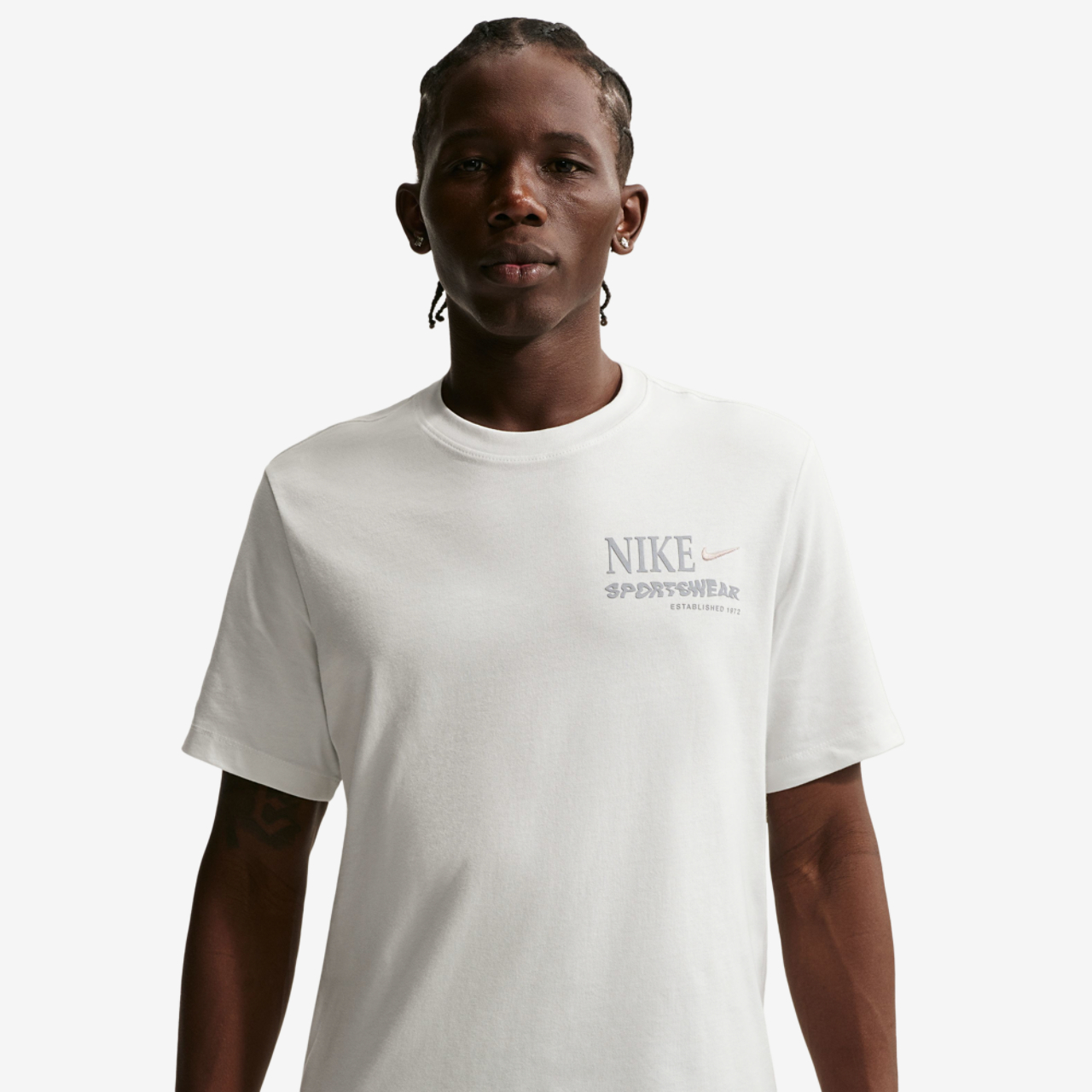 Nike Club Spring B Short Sleeve T-Shirt Image 1 of 3. Tap to open photo gallery.