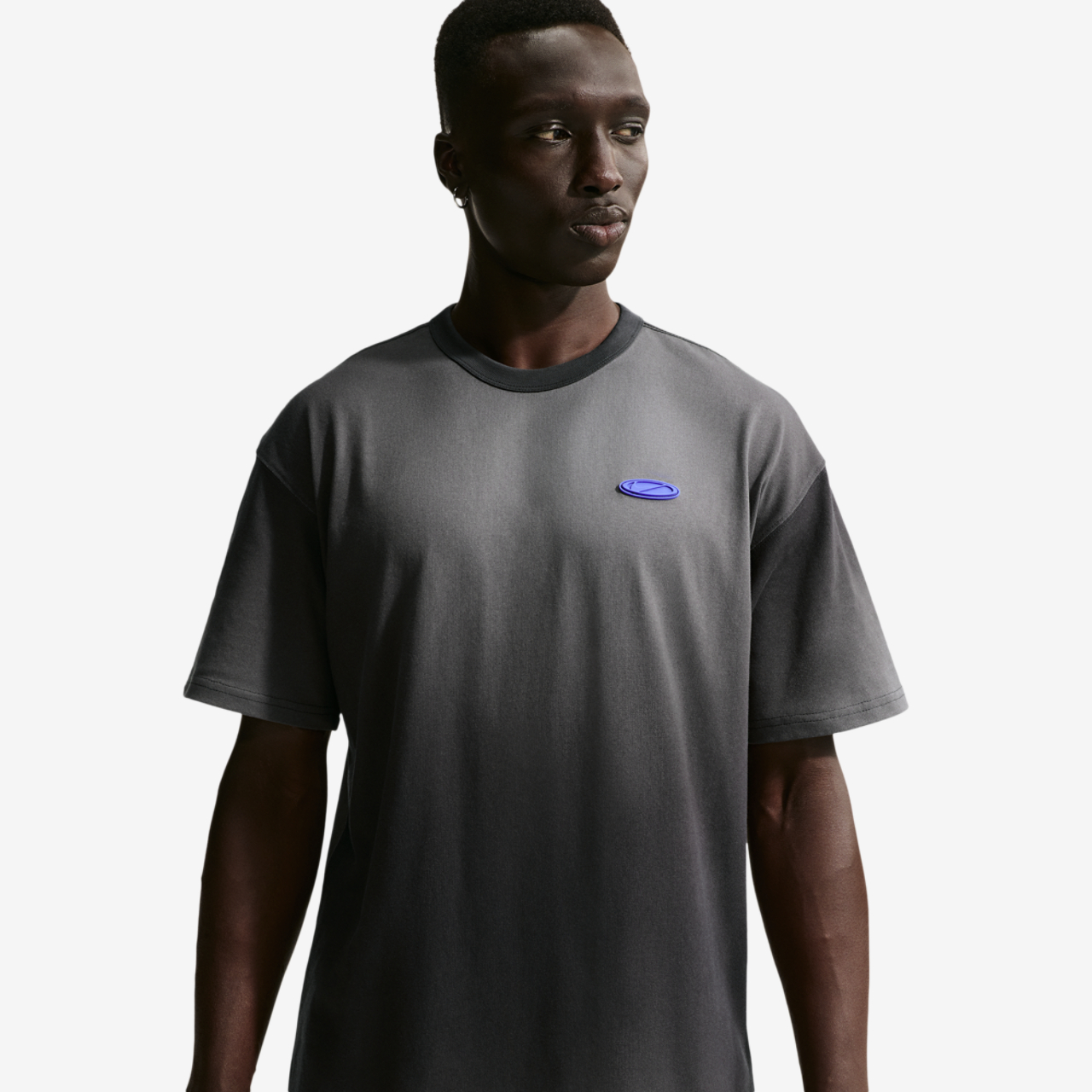 Nike Loose Premium Essential Wash T-Shirt Image 3 of 7. Tap to open photo gallery.