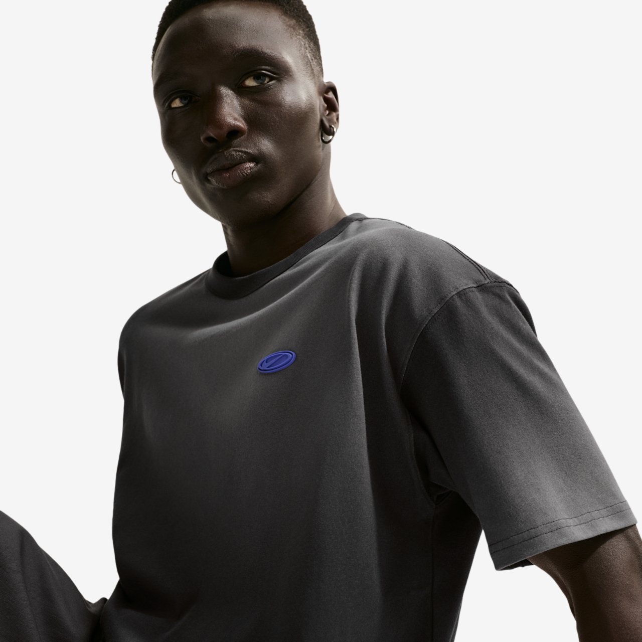 Nike Loose Premium Essential Wash T-Shirt Image 4 of 7. Tap to open photo gallery.