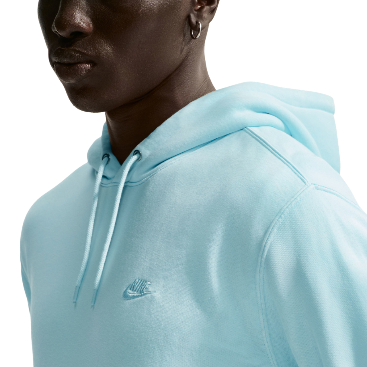 Nike CWash Club Basketball Hoodie Image 3 of 3. Tap to open photo gallery.