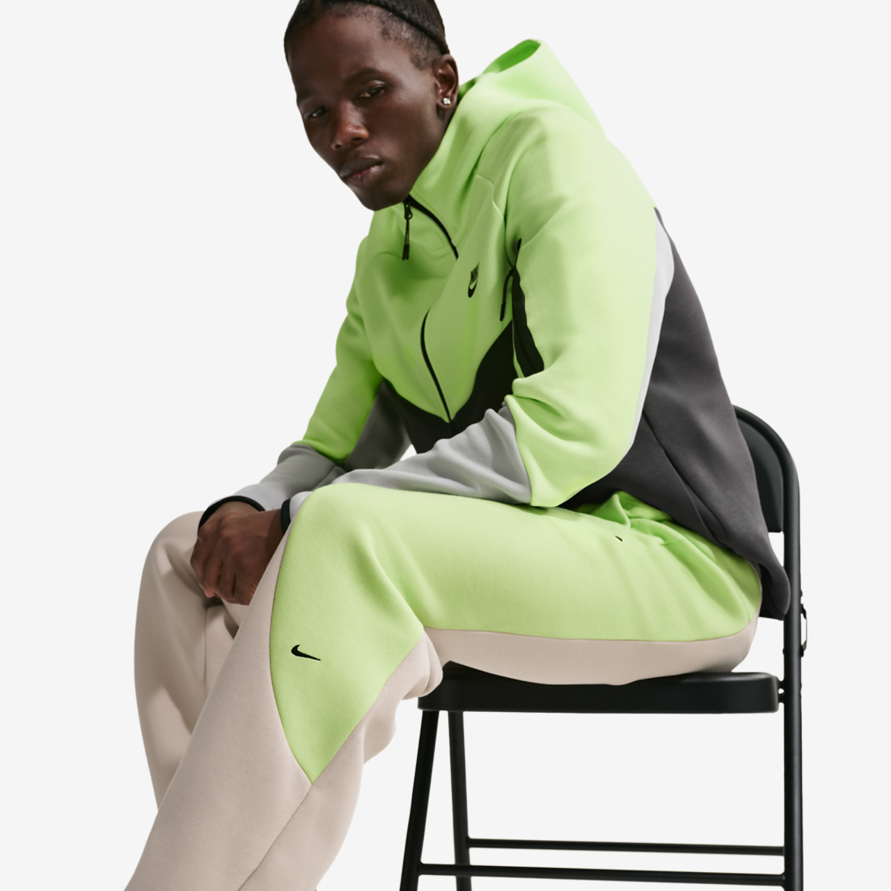 Nike Tech Fleece Pro Cb Open Hem Pants Image 6 of 8. Tap to open photo gallery.