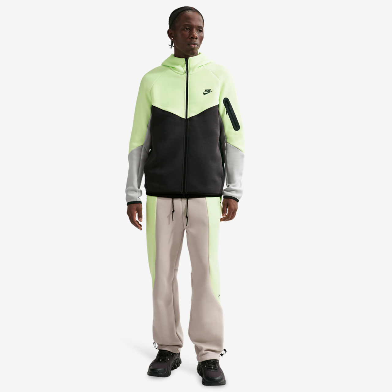 Nike Tech Fleece Pro Cb Open Hem Pants Image 7 of 8. Tap to open photo gallery.