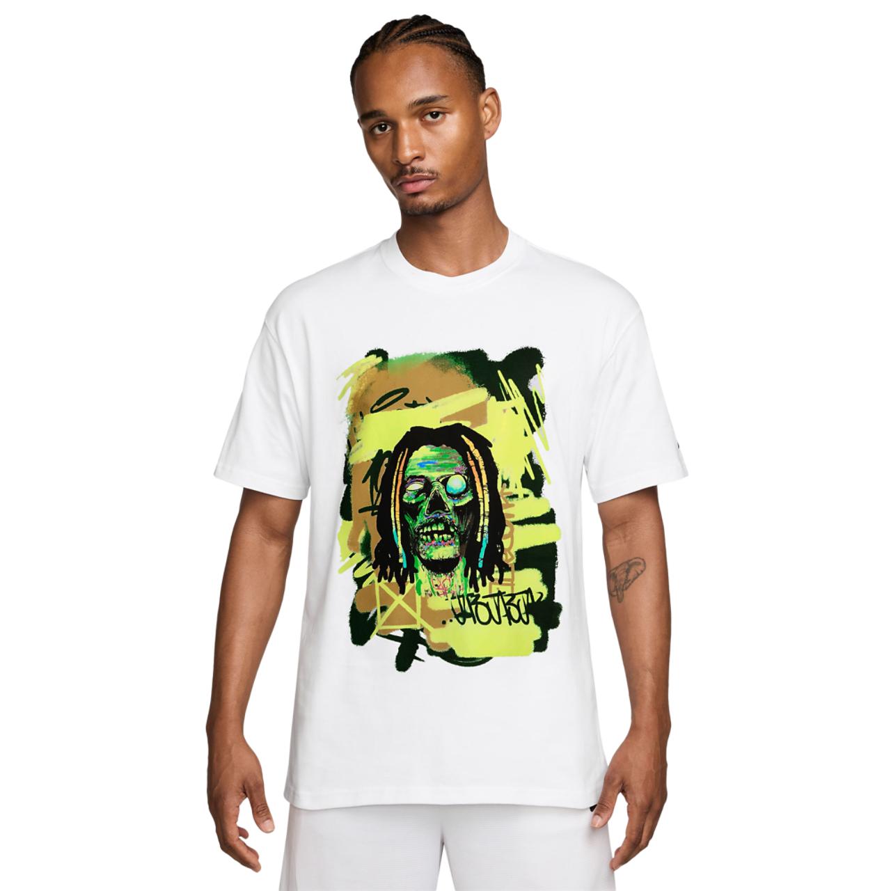 Nike Ja M90 Zombie T-Shirt Image 1 of 3. Tap to open photo gallery.