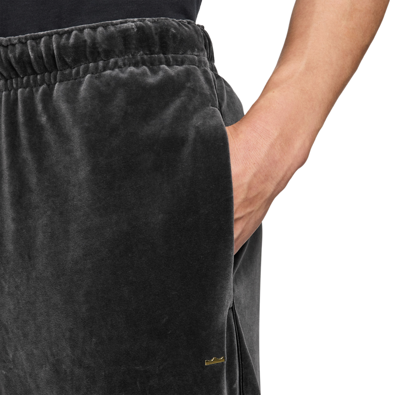 Nike LJ Freak Velour Pants Image 3 of 3. Tap to open photo gallery.