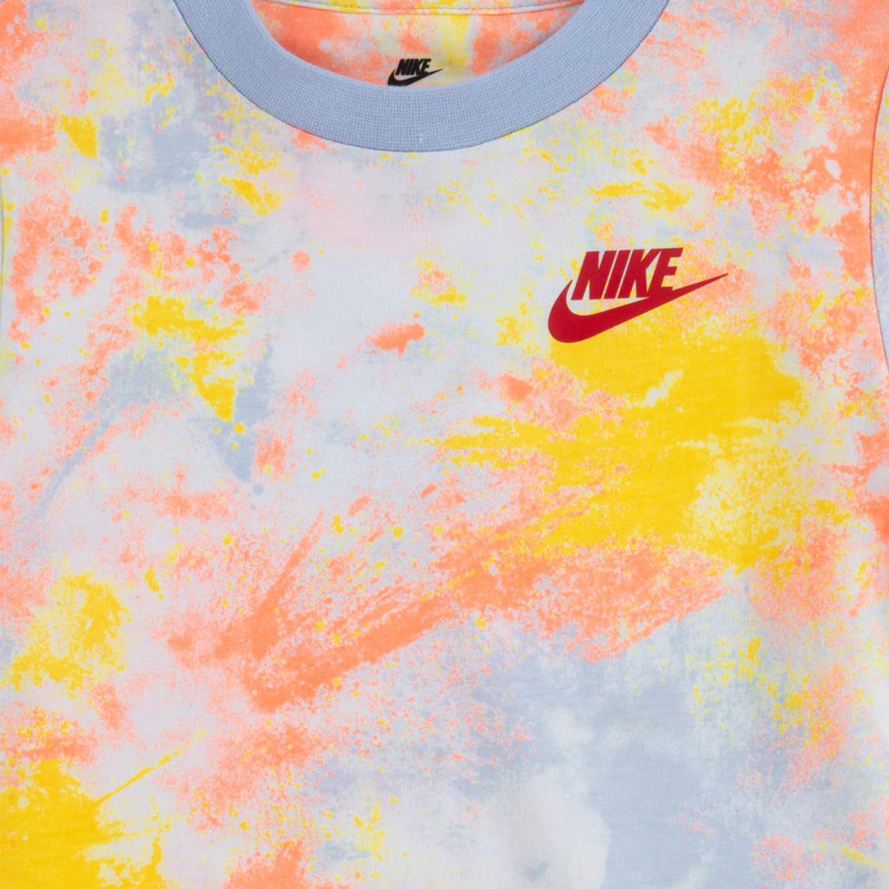 Nike Sky Dye All Over Print T-Shirt Image 3 of 3. Tap to open photo gallery.
