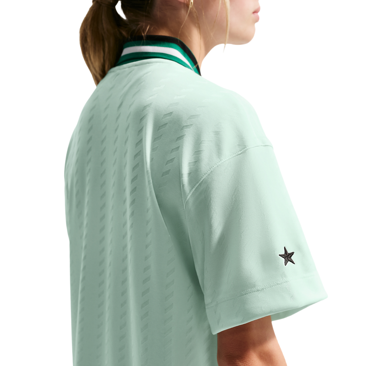 Nike NSW CLN Short Sleeve Jersey Dress Image 2 of 4. Tap to open photo gallery.