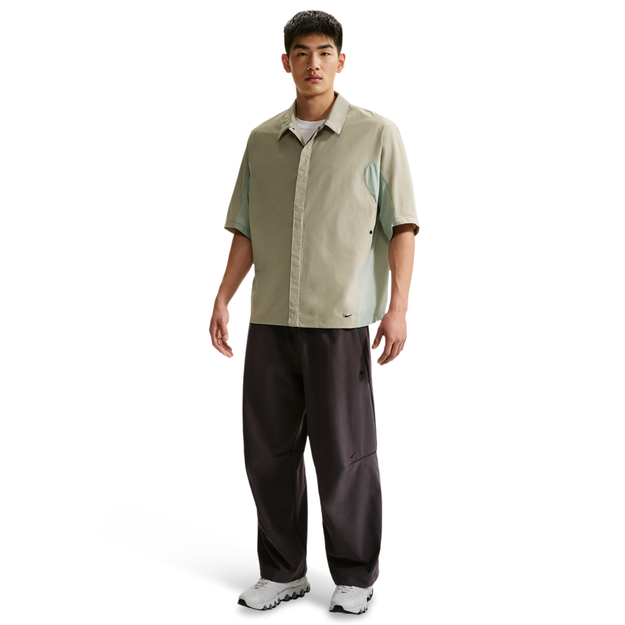 Nike Drifit Tech Helios Sun SS Shirt Image 3 of 4. Tap to open photo gallery.