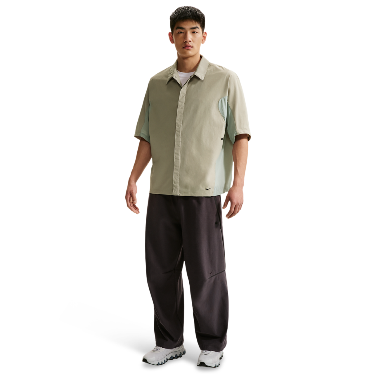 Nike Drifit Tech Helios Sun SS Shirt Image 3 of 4. Tap to open photo gallery.