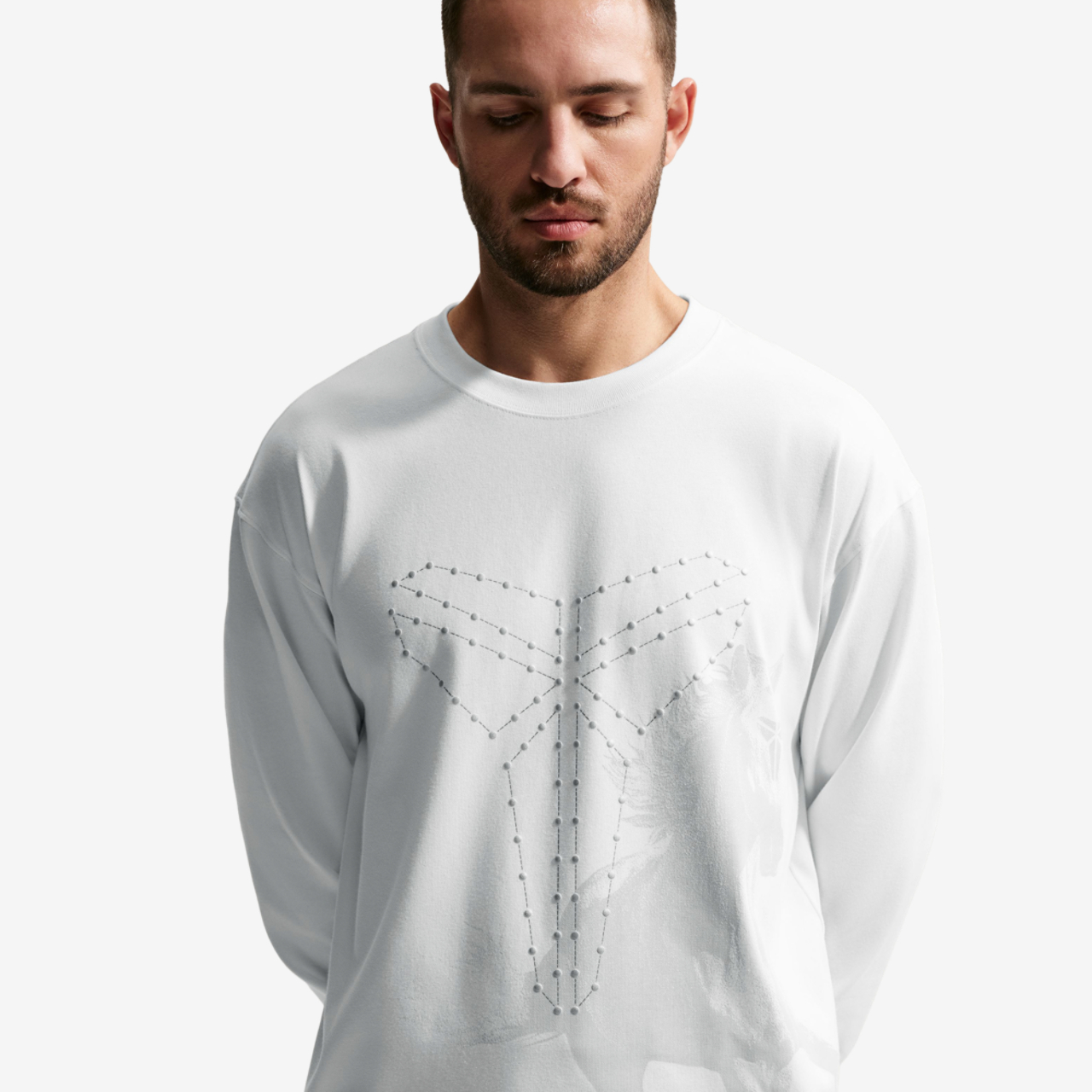 Nike Kobe Dri-FIT M90 Long Sleeve T-Shirt Image 1 of 4. Tap to open photo gallery.