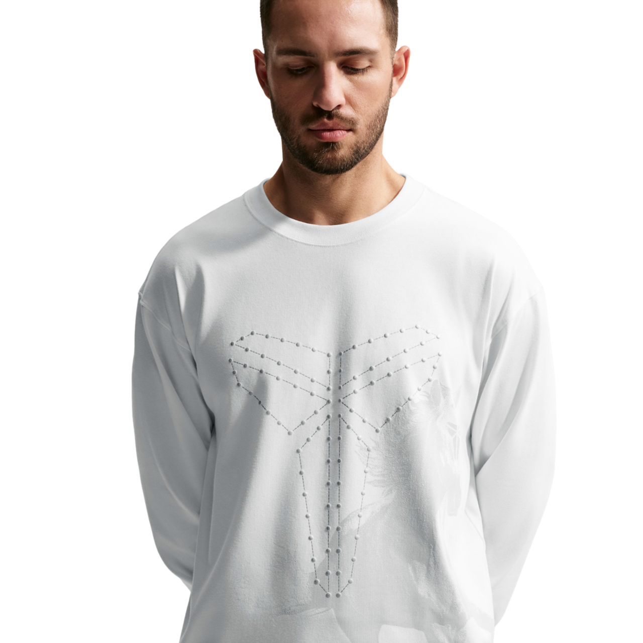 Nike Kobe Dri-FIT M90 Long Sleeve T-Shirt Image 1 of 4. Tap to open photo gallery.