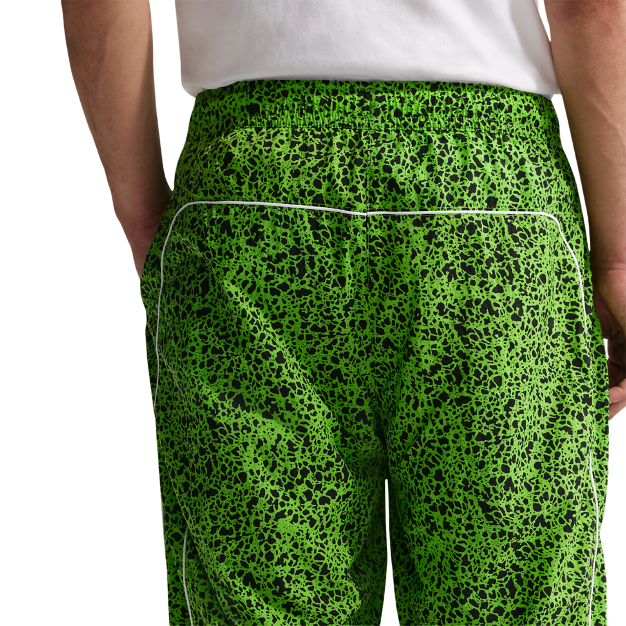 Nike Air Woven AOP TL Pants Image 2 of 5. Tap to open photo gallery.