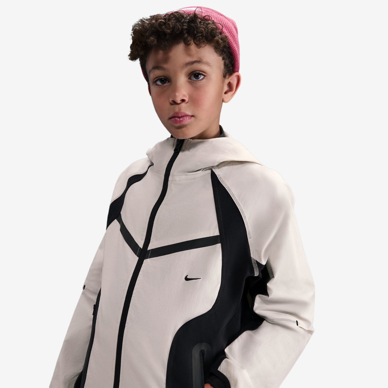 Nike Tech Woven Full-Zip Jacket Image 1 of 5. Tap to open photo gallery.