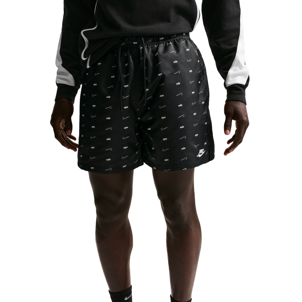 Nike Club Woven Flow AOP Shorts CTB Image 1 of 4. Tap to open photo gallery.