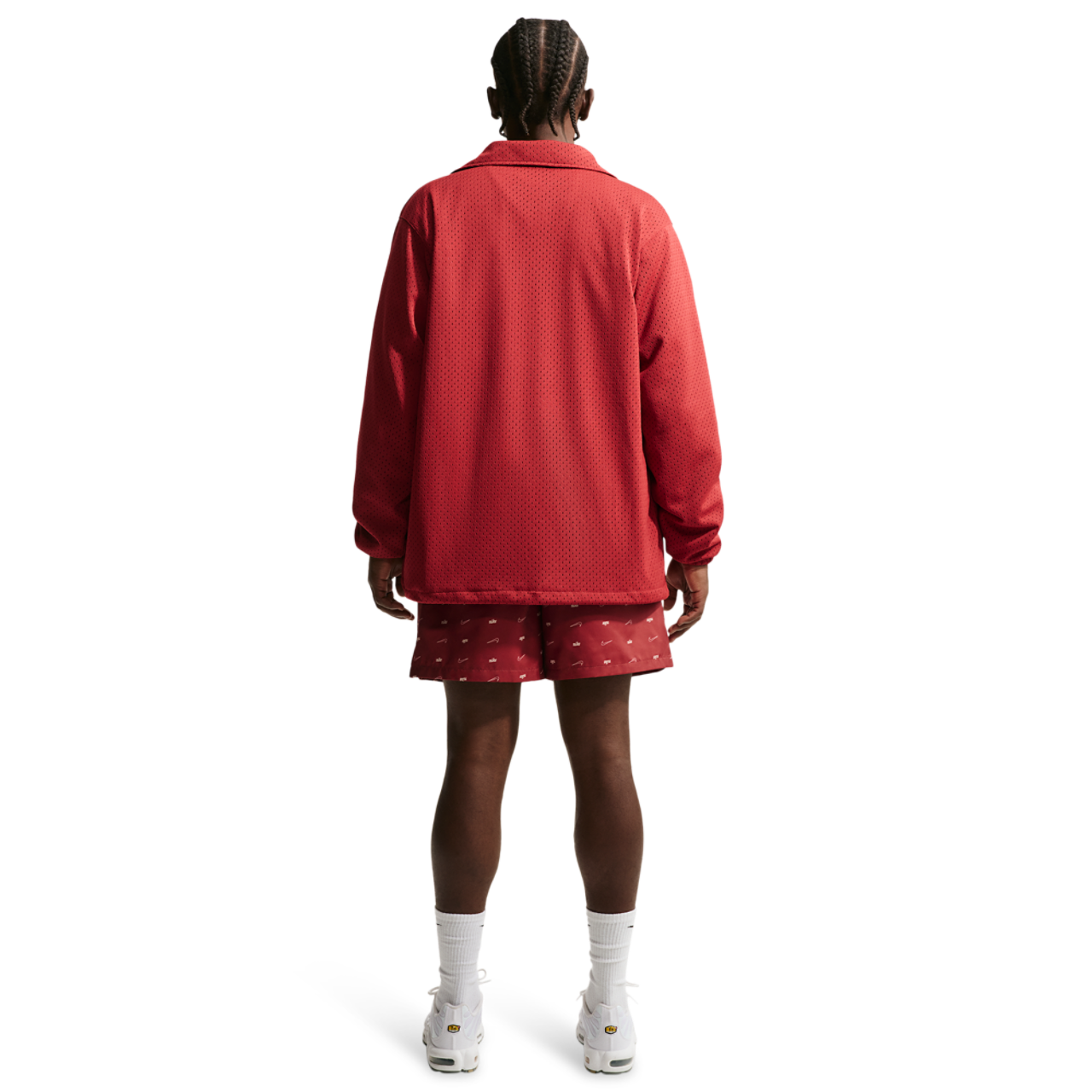 Nike Club Woven Flow AOP Shorts CTB Image 4 of 4. Tap to open photo gallery.