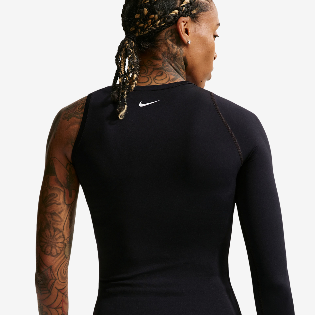 Nike A'Ja Dri-FIT A'Symmetric Long Sleeve Top Image 4 of 4. Tap to open photo gallery.