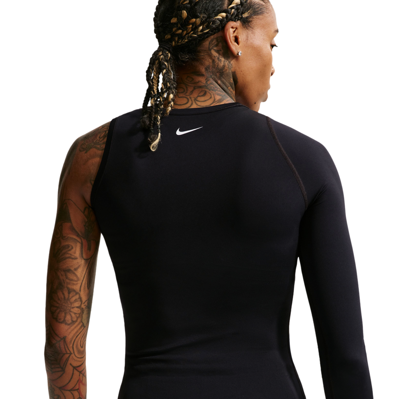 Nike A'Ja Dri-FIT A'Symmetric Long Sleeve Top Image 4 of 4. Tap to open photo gallery.