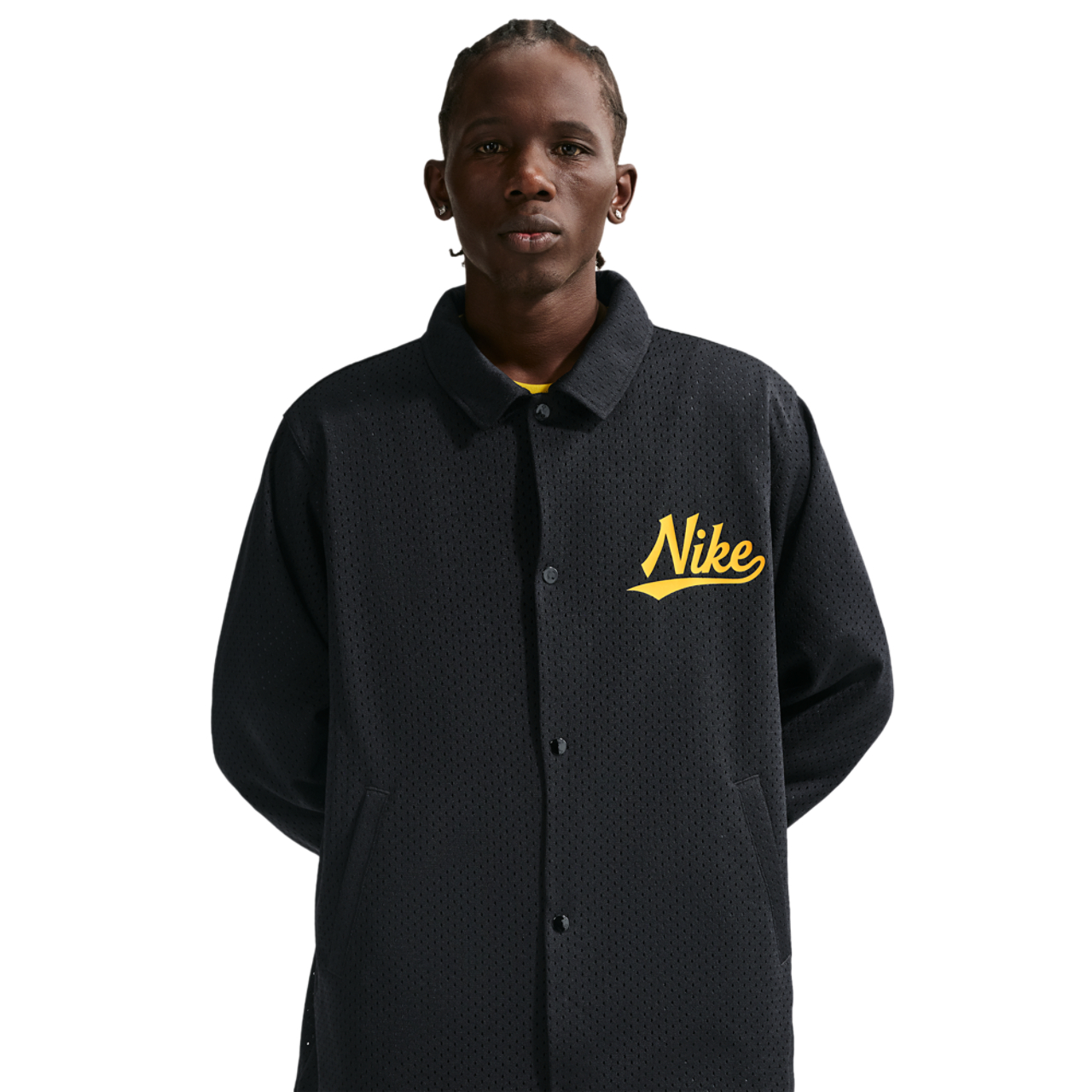 Nike Club Coaches AMSPT Jacket Image 1 of 4. Tap to open photo gallery.